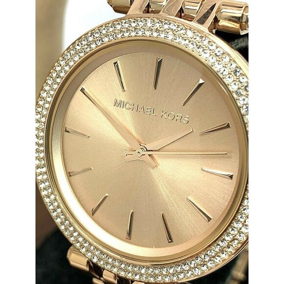 Michael Kors Women's Watch MK3192 Darci Quartz Rose Gold Stainless Steel - Picture 1 of 13